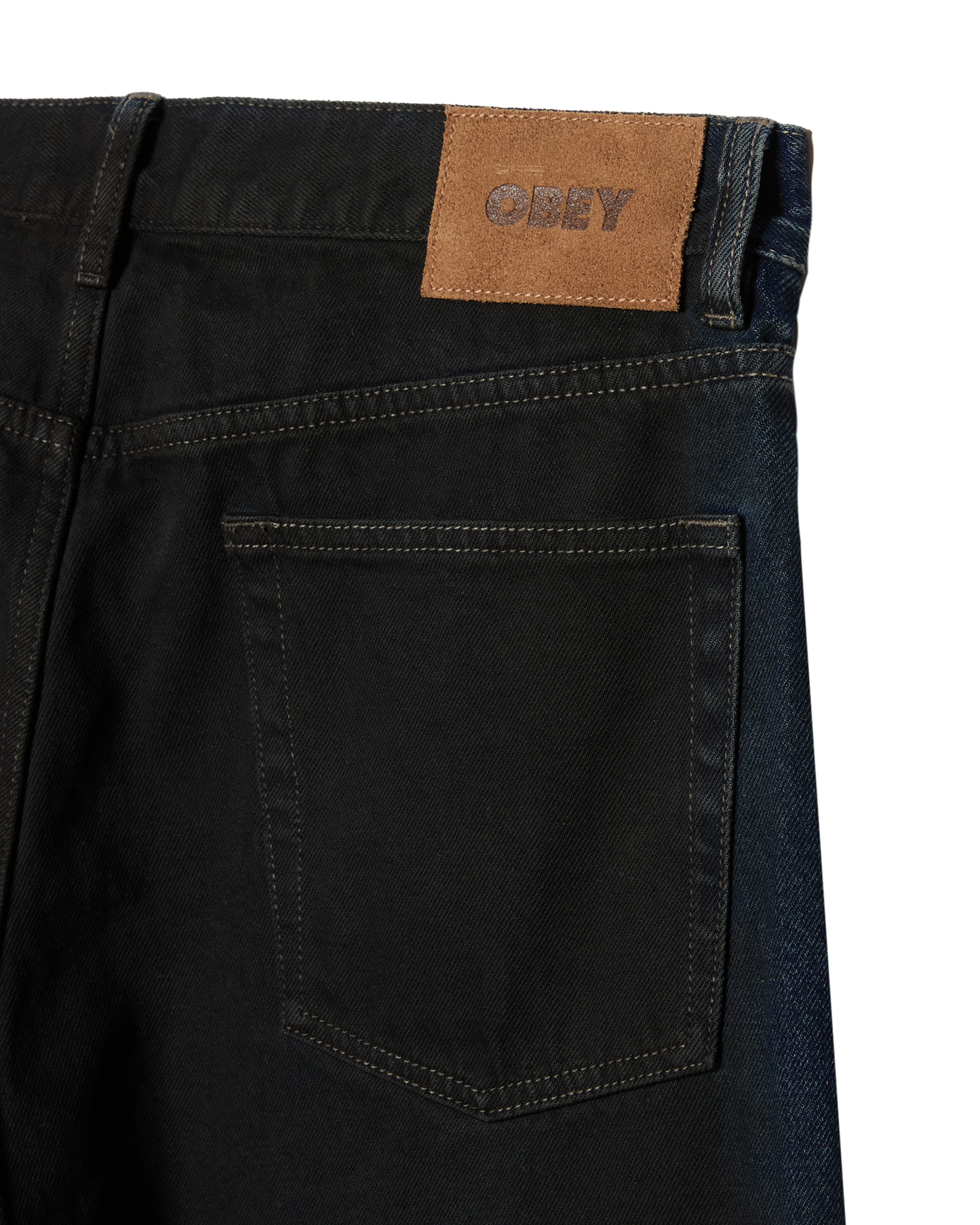 OBEY CLASSIC BAGGY SPRAY DENIM PANT