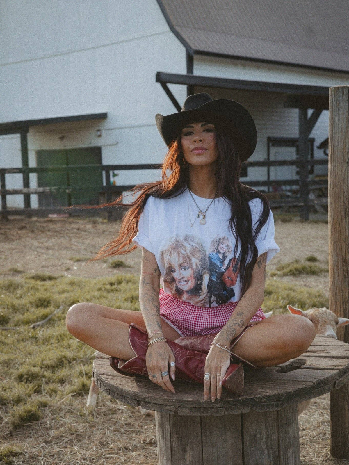 Dolly Parton Dollywood Vintage Washed Tee