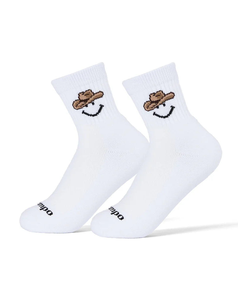 Cowboy Smiley Socks