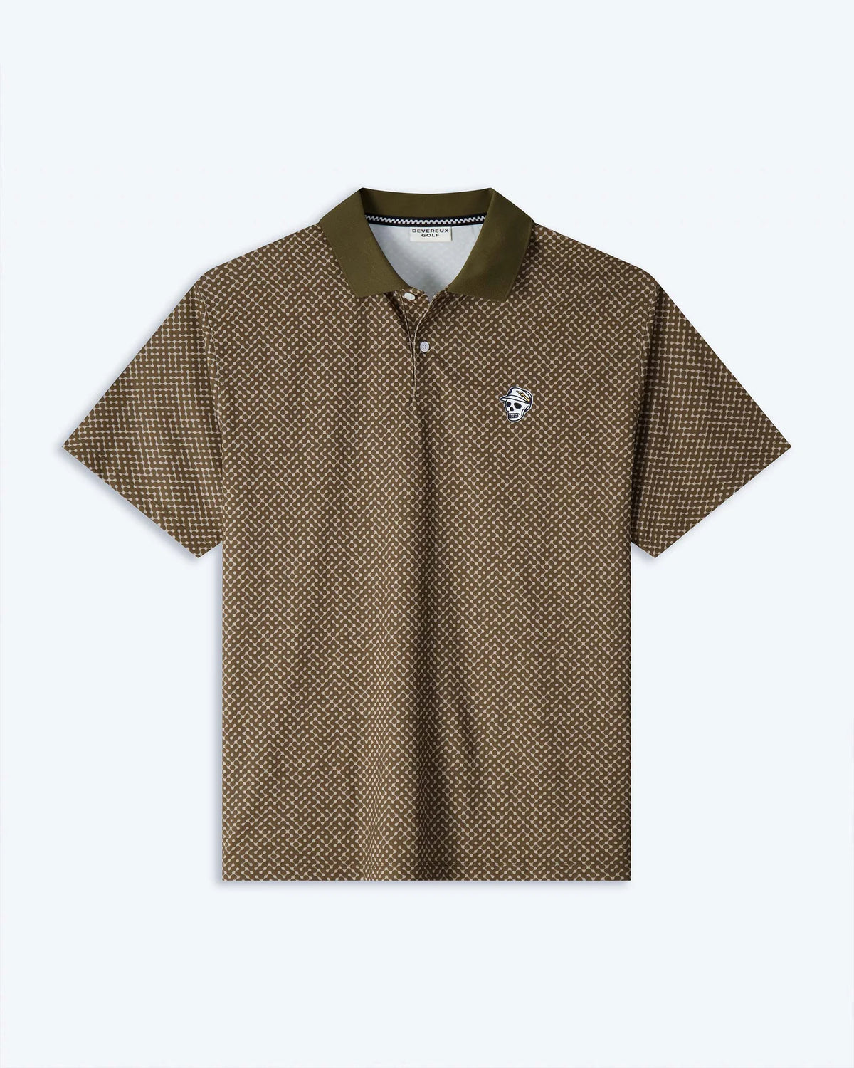 Devereux Labyrinth Polo – Olive