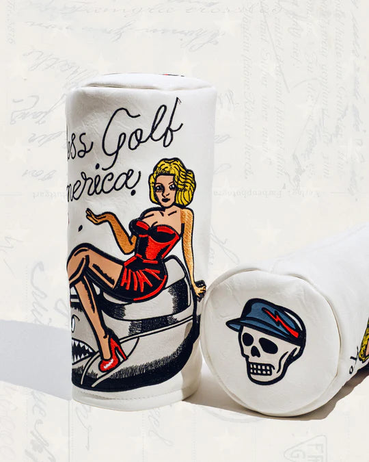 God Bless Golf & America Driver Cover
