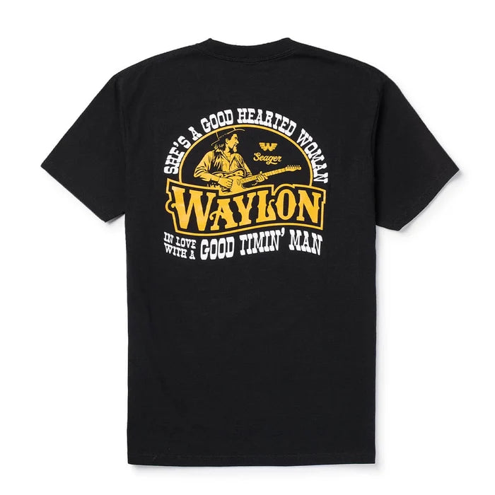Seager x Waylon Jennings Good Hearted Woman Tee