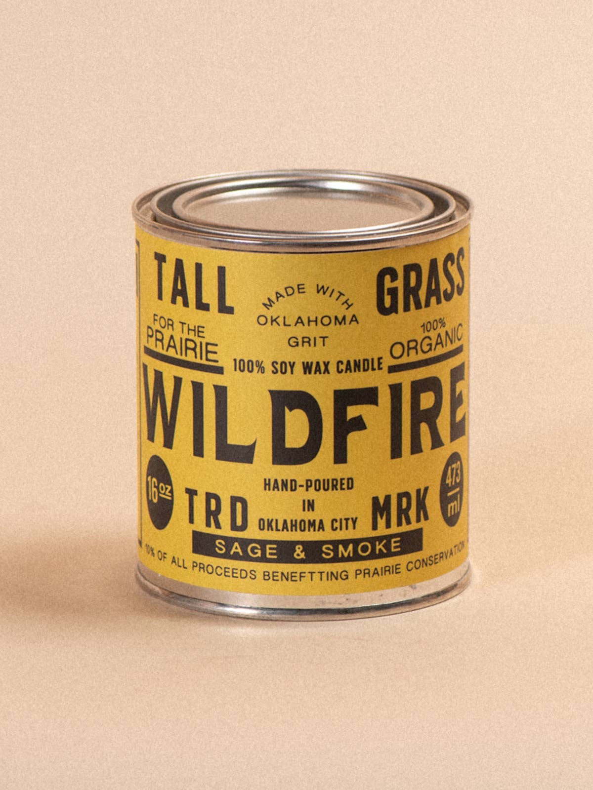 Wildfire: Sage + Smoke Soy Wax Candle