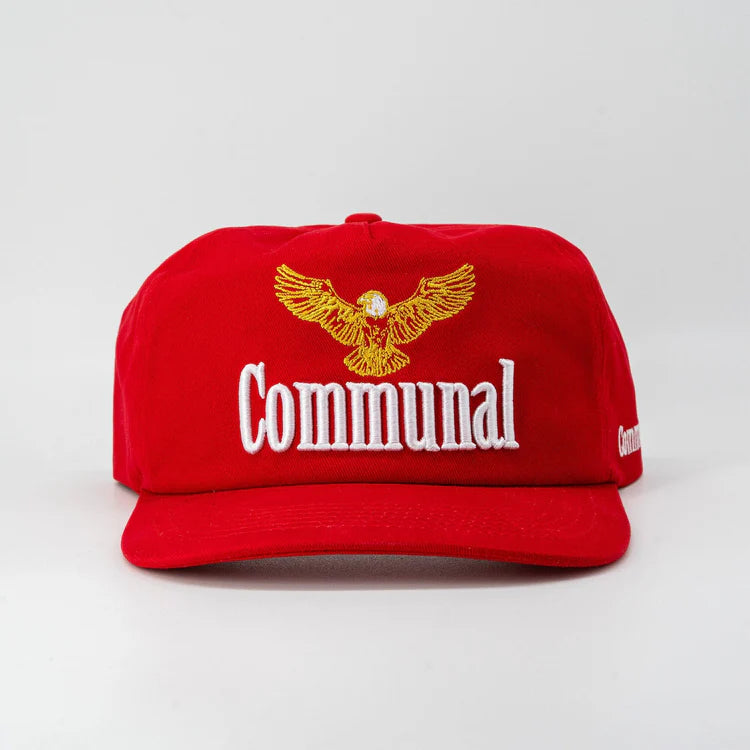 Red Communal Eagle Hat