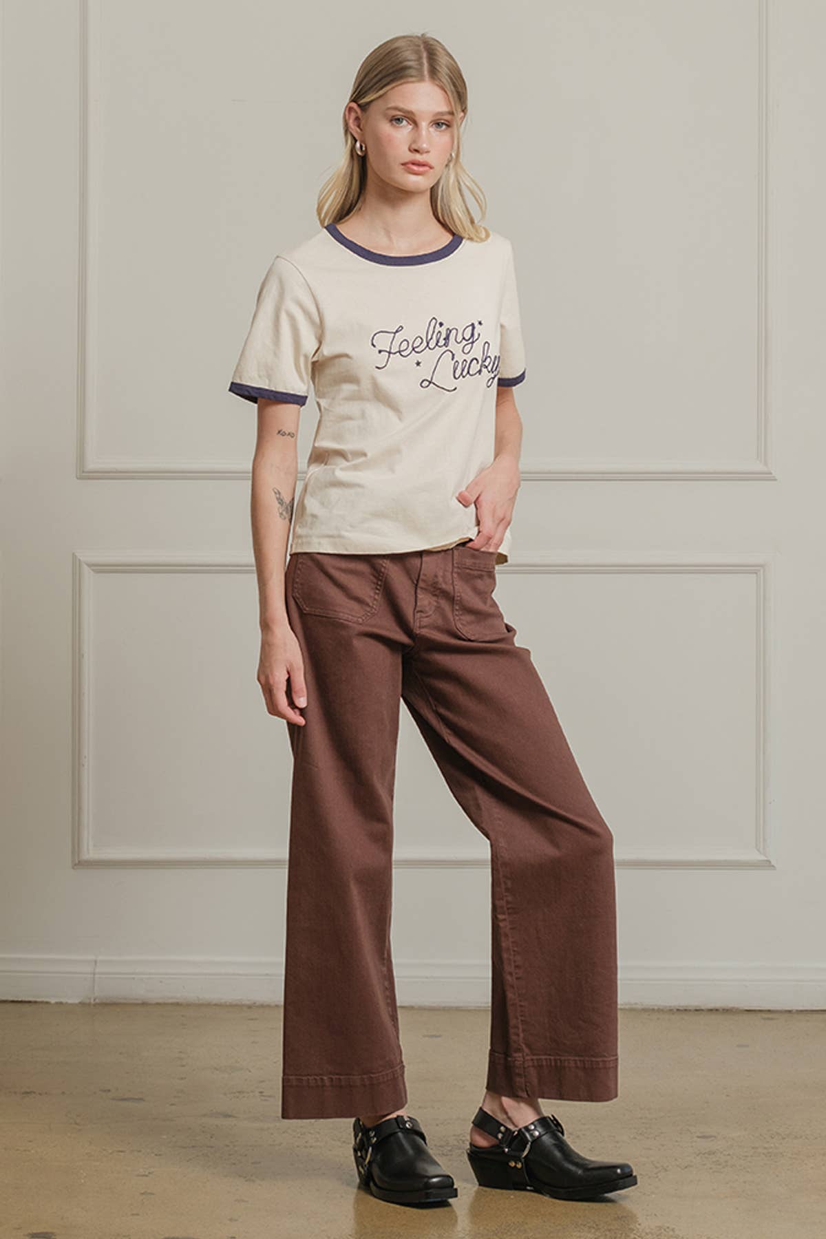 Feeling Lucky Ringer Tee