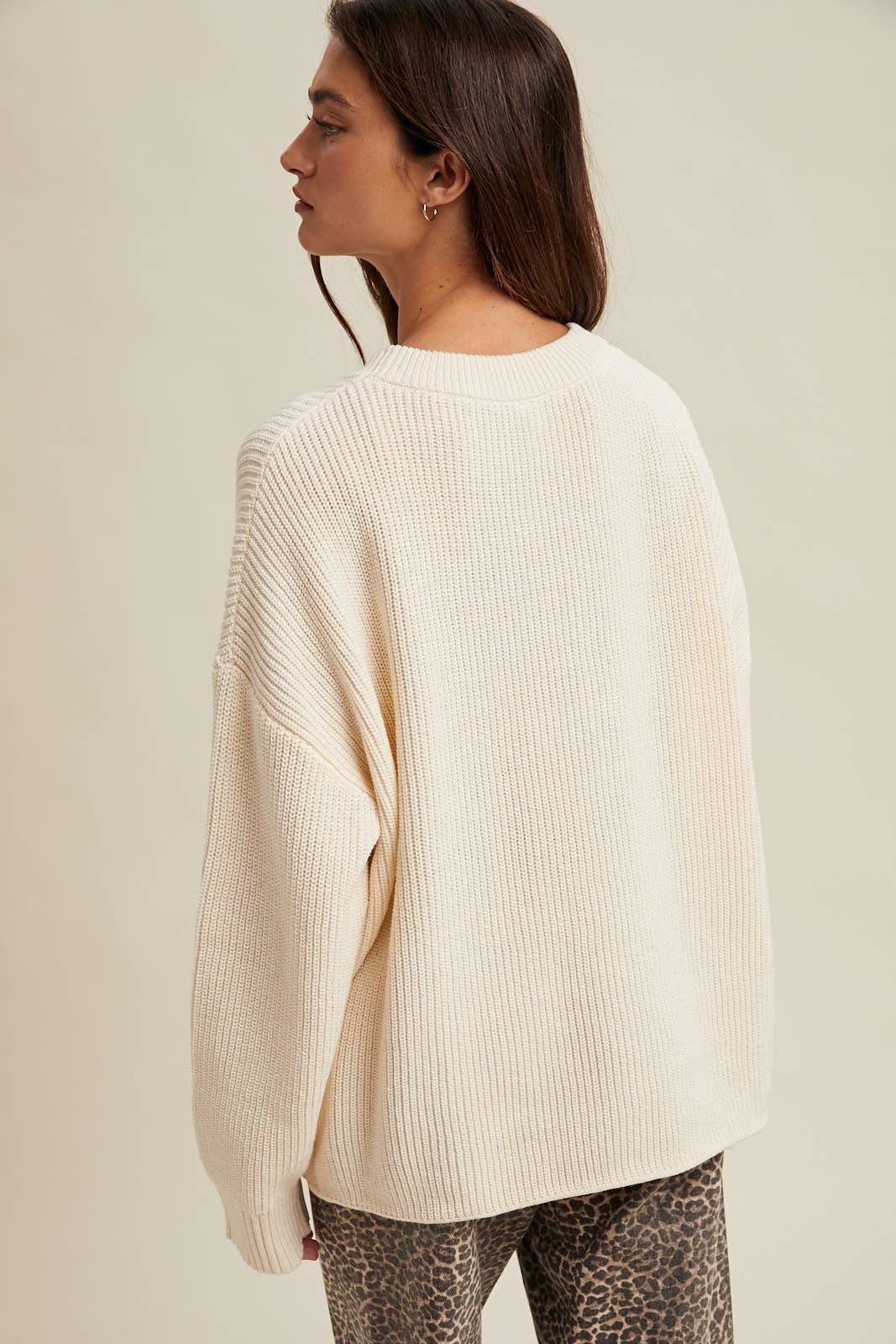 Double Horseshoe Knit Sweater