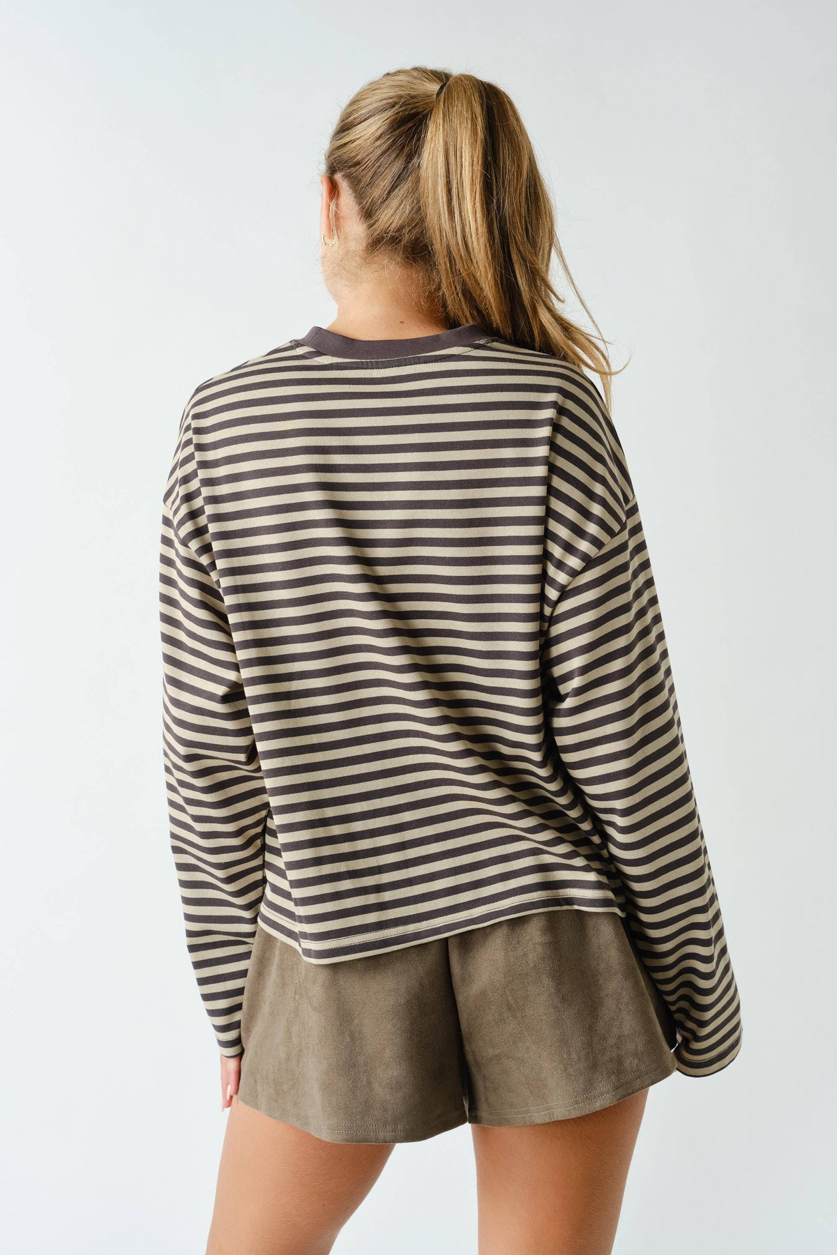 Striped Long-Sleeve Tee