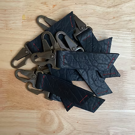 Buffalo Leather Key Chain