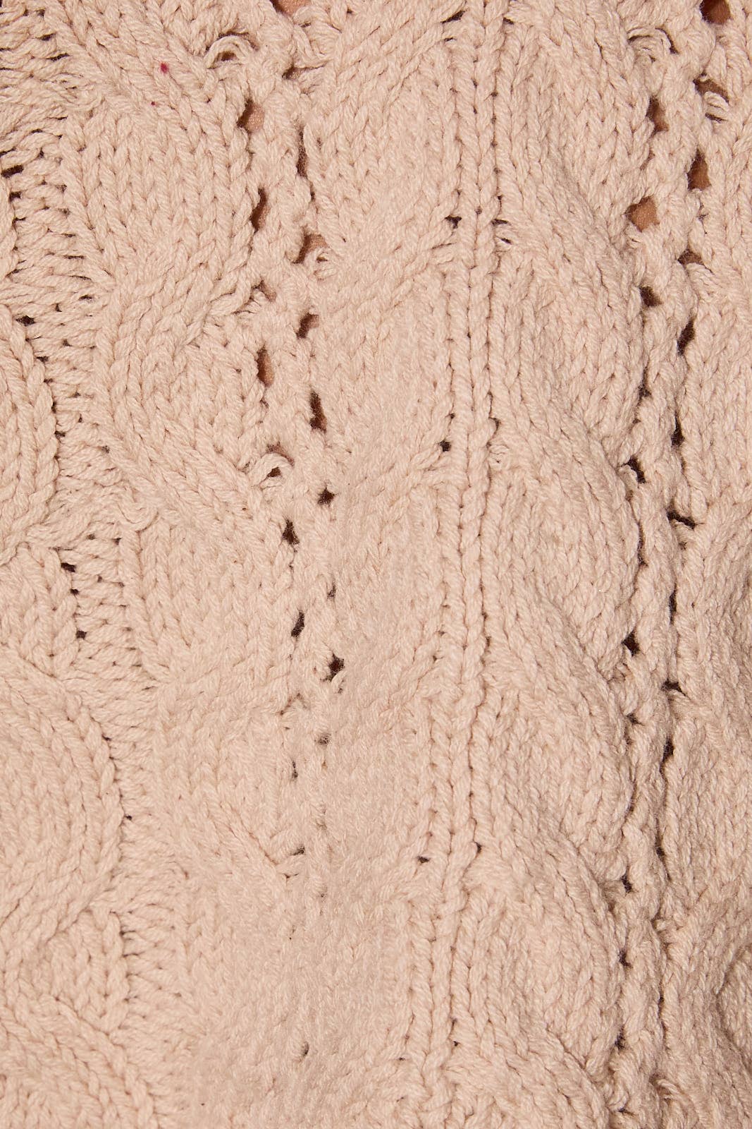 CABLE KNIT SWEATER TOP