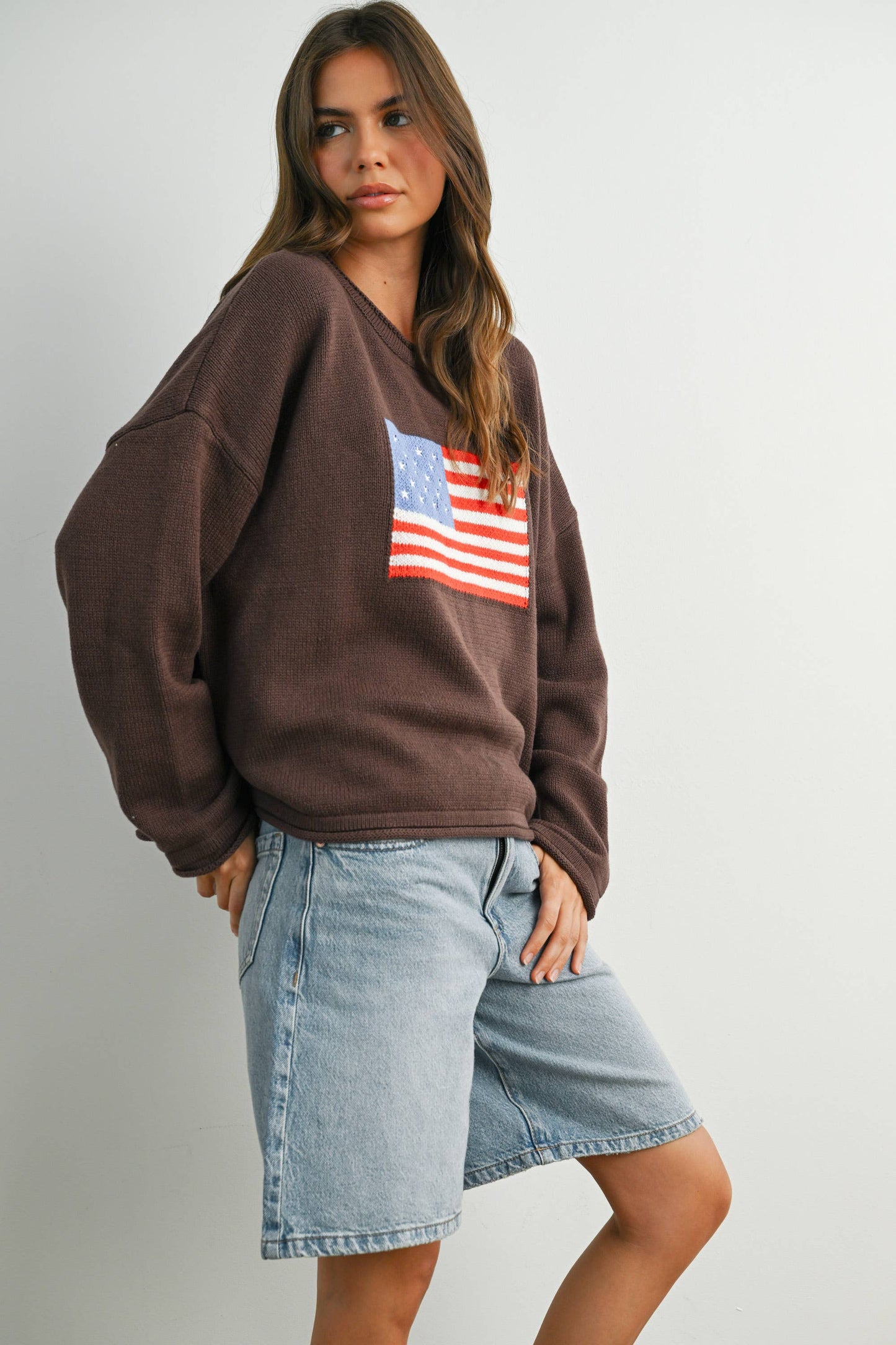 USA Knit Sweater