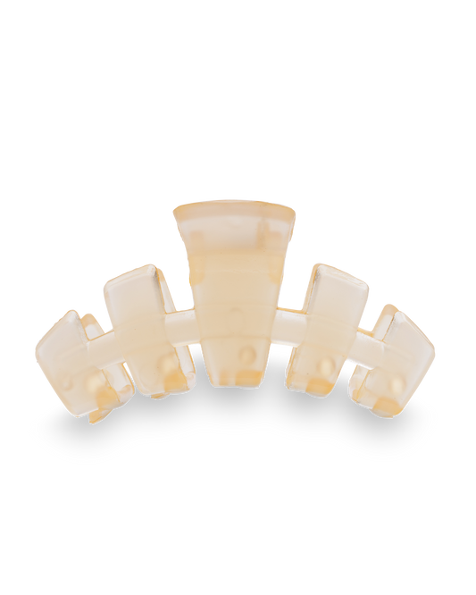 Almond Beige Classic Hair Clip | Tiny