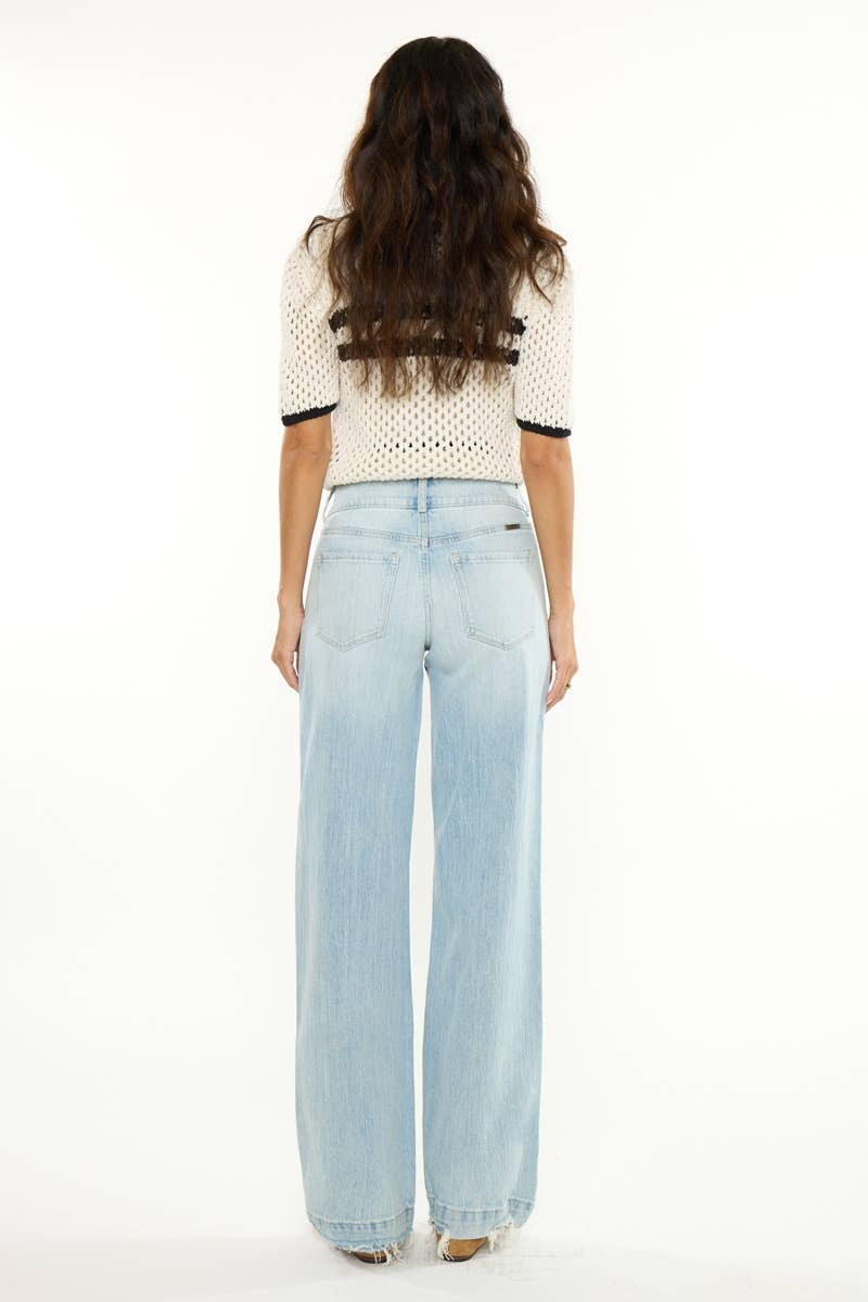HIGH RISE WIDE TROUSER-KC20124L
