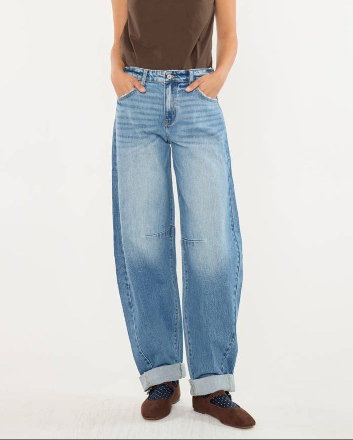 Low Slung Horseshoe Jeans