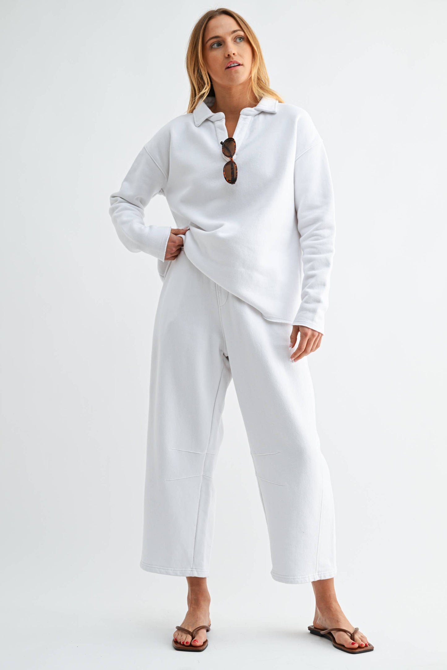 Malibu Air Cotton Barrel Lounge Pants