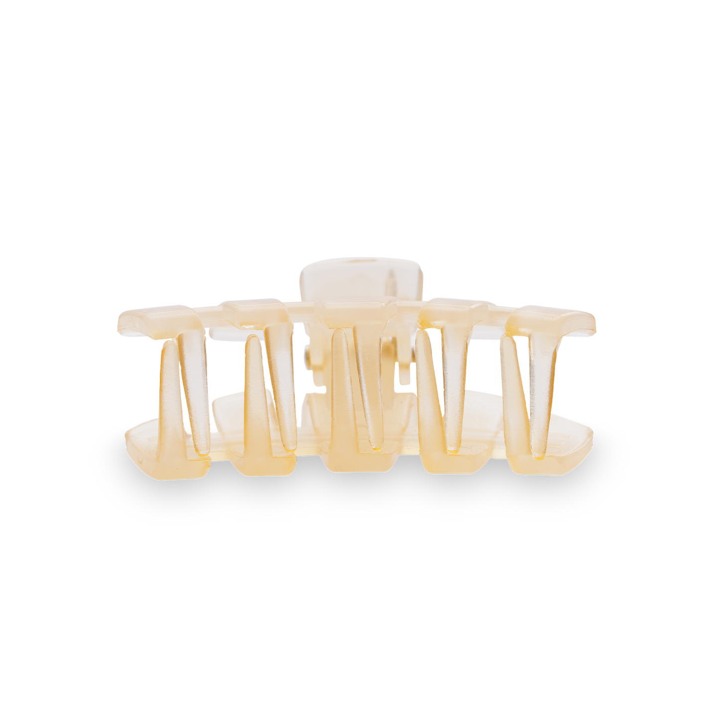 Almond Beige Classic Hair Clip | Tiny