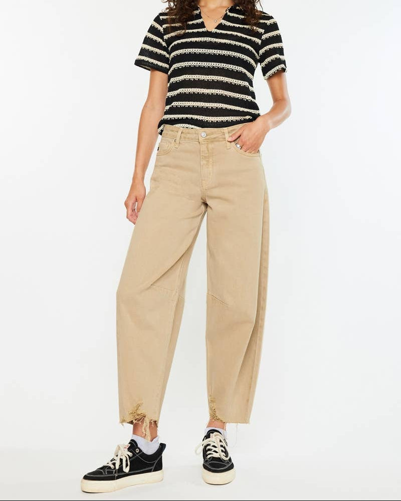 High Rise Horseshoe Fit Jeans
