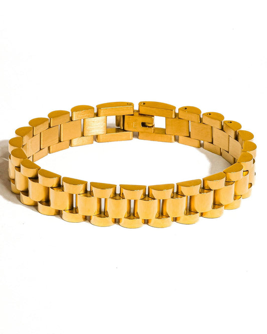 Yannick 18K Gold Non-Tarnish Watchband Bracelet