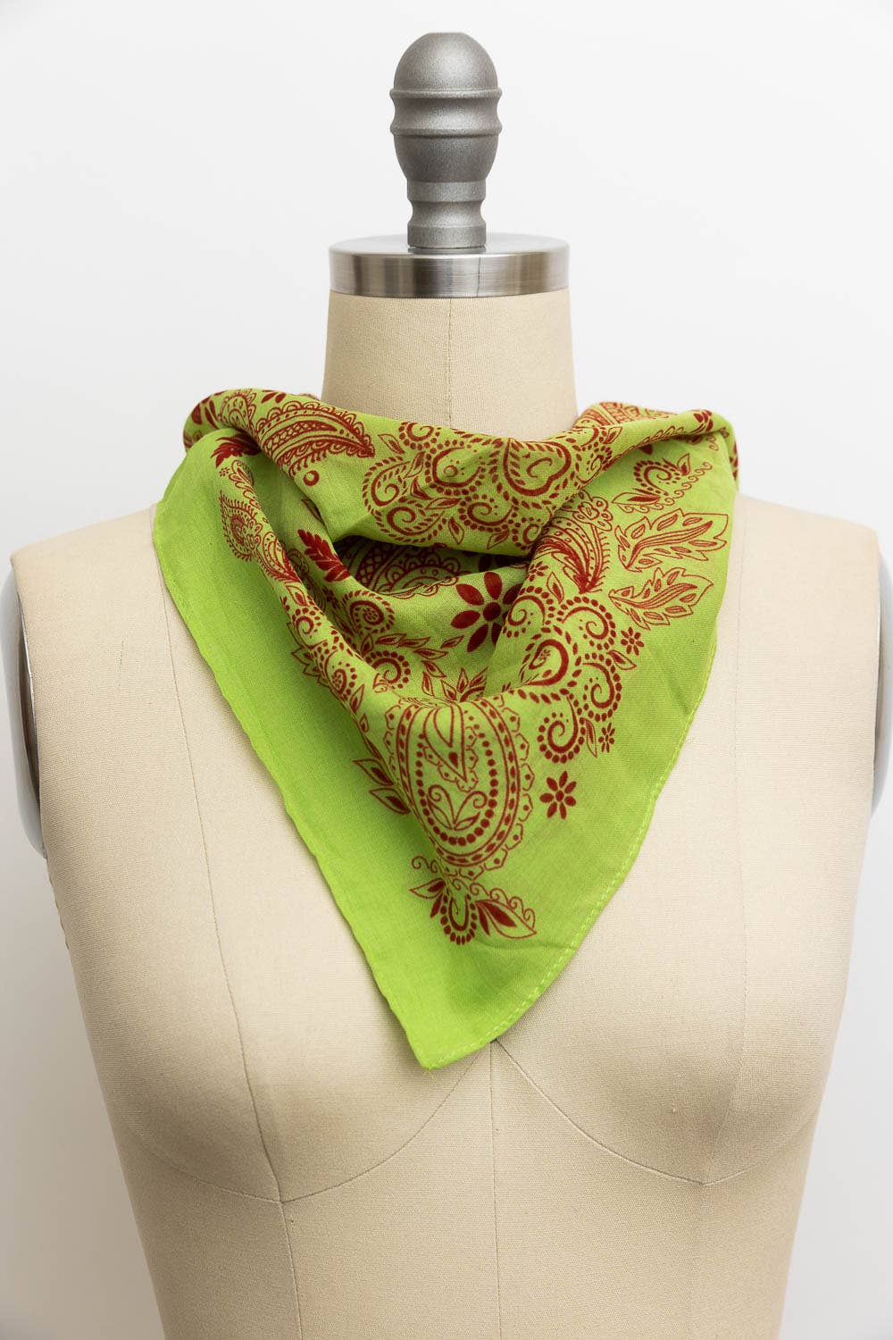 Classic Paisley Floral Bandana