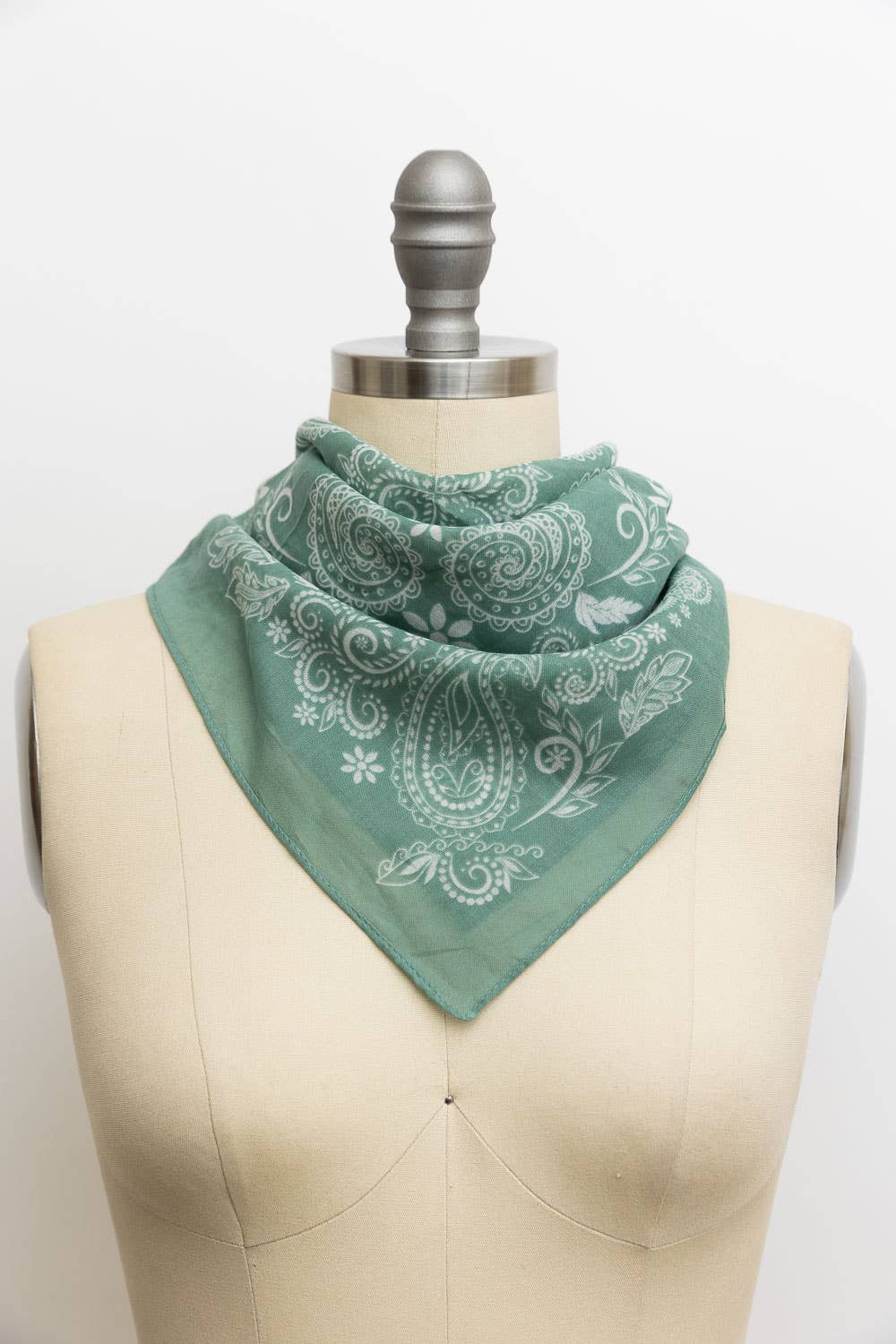 Classic Paisley Floral Bandana