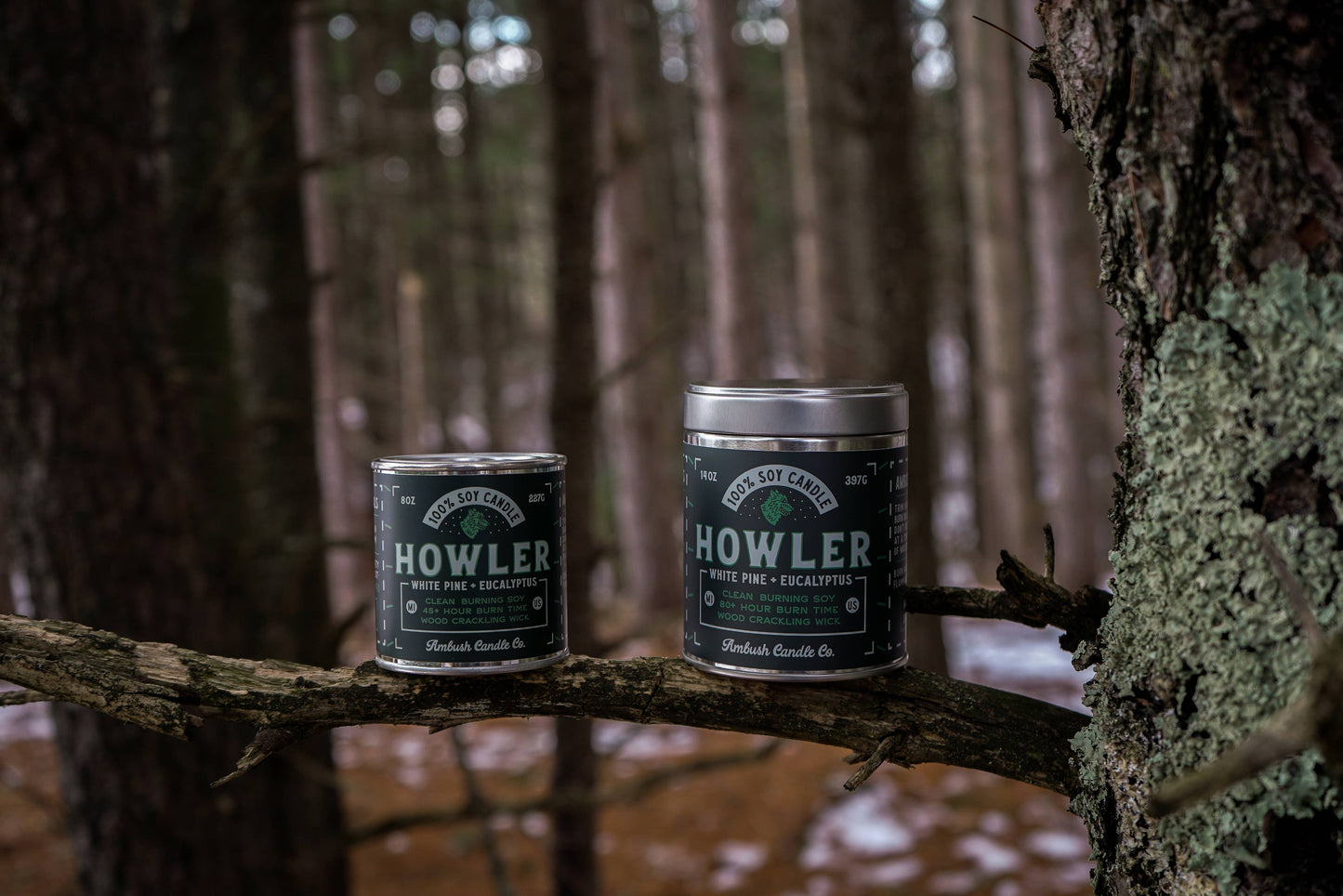 Howler | White Pine + Eucalyptus 8oz Soy Candle