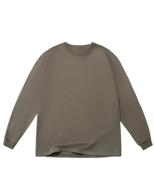 Oversized Box LS Tee Vintage Brown