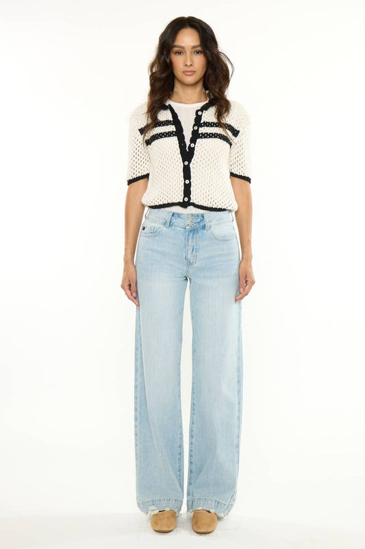 HIGH RISE WIDE TROUSER-KC20124L