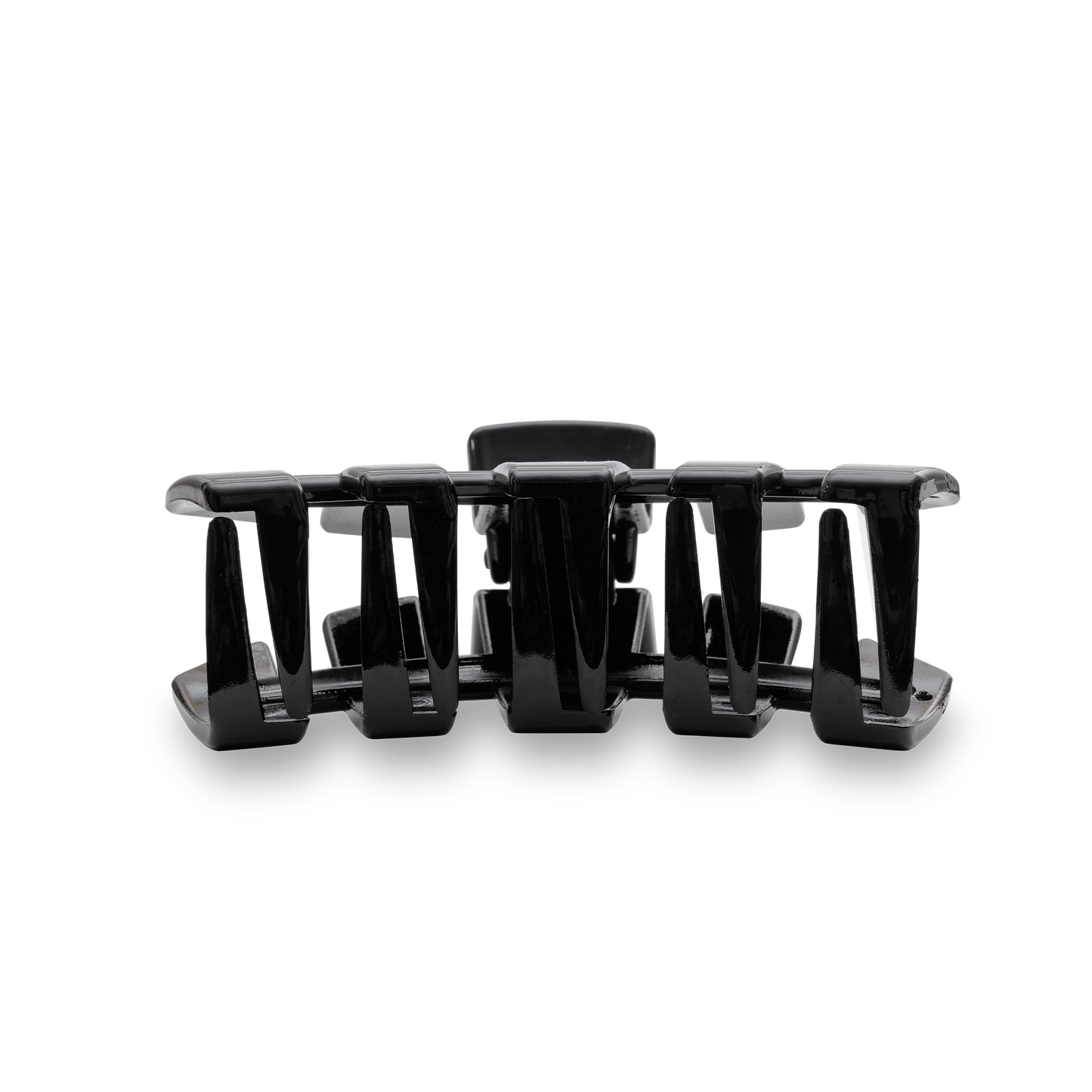 Jet Black Classic Hair Clip | Medium