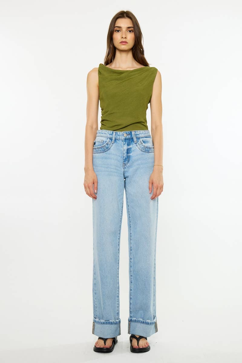 90's LOW RISE RELAXED STRAIGHT-KC20154M
