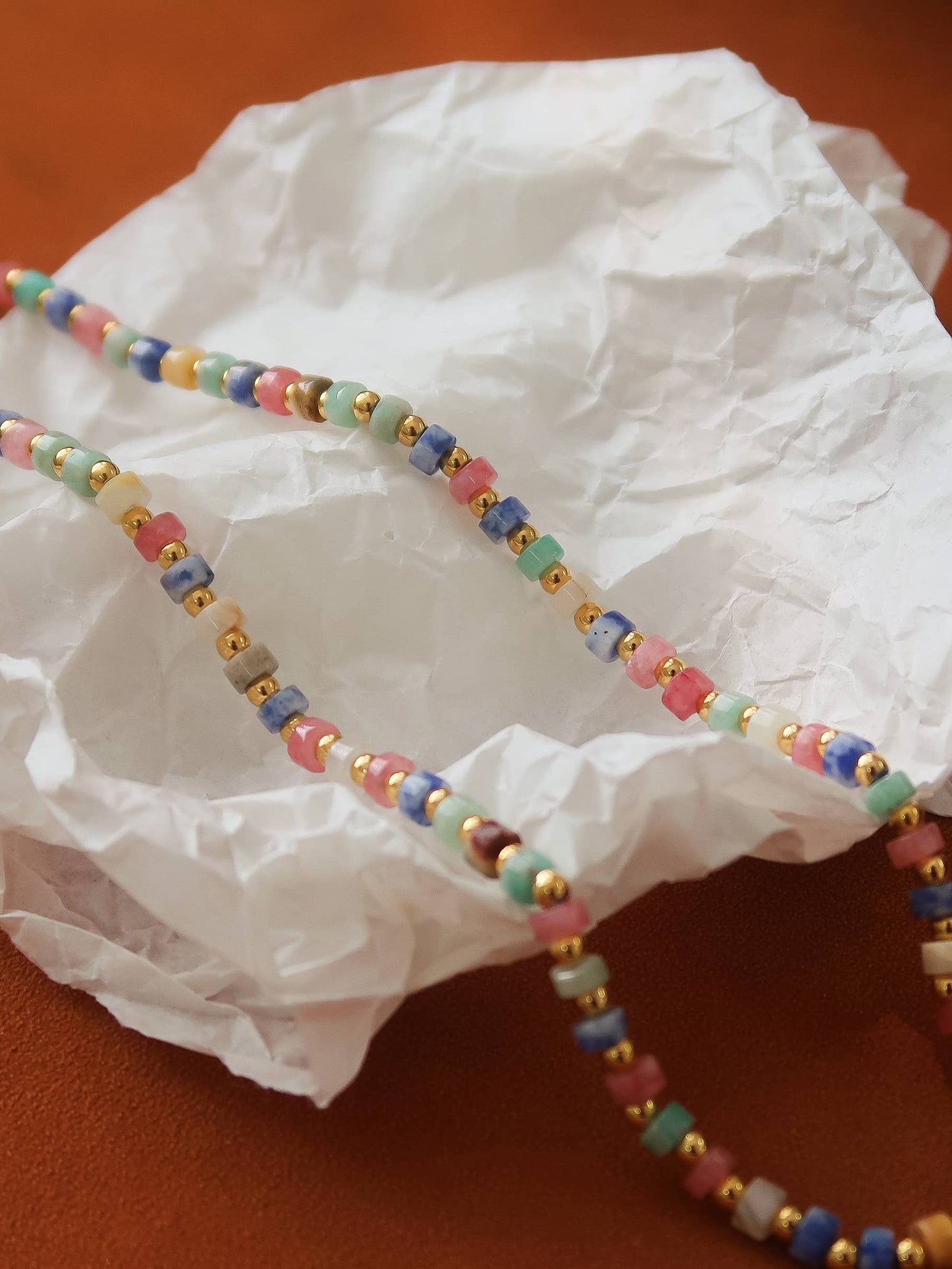 Bead Boho Necklace