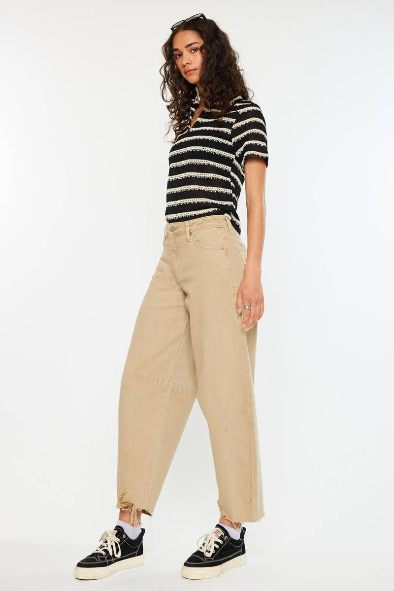 High Rise Horseshoe Fit Jeans