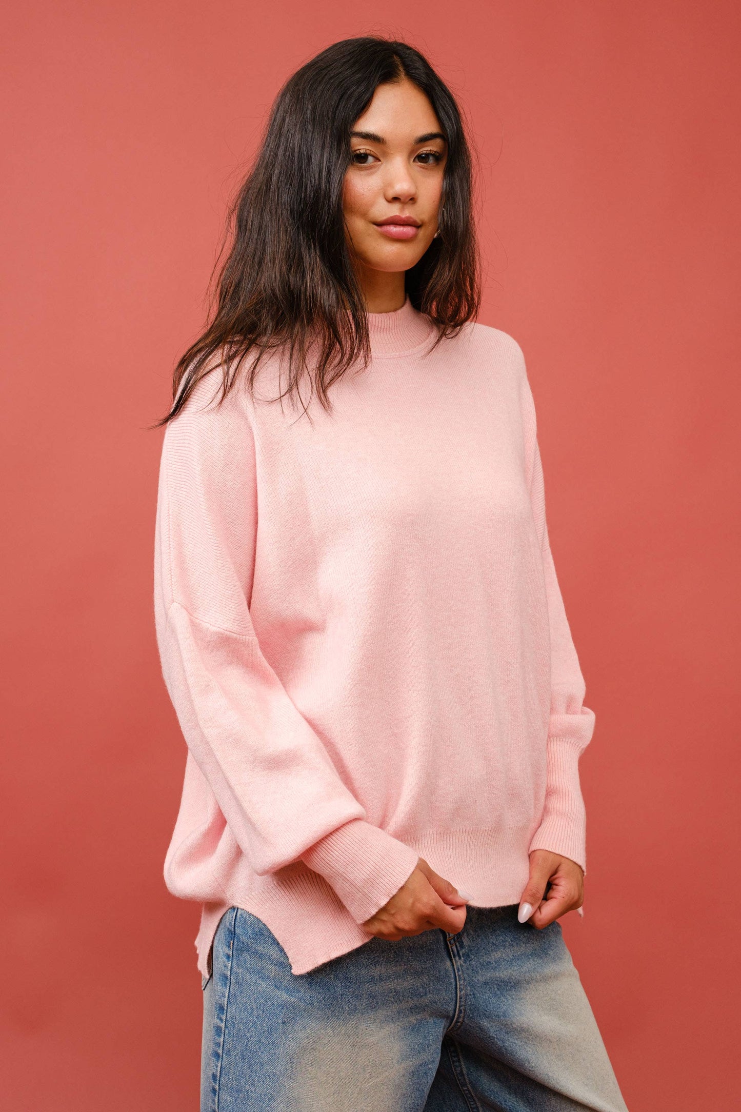 Cashmere Blend Sweater