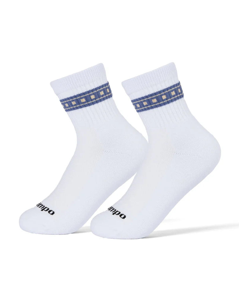 Denim Square Stripes Socks