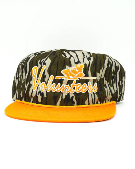 Camo Cursive Volunteers Hat