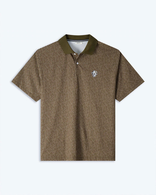 Devereux Labyrinth Polo – Olive