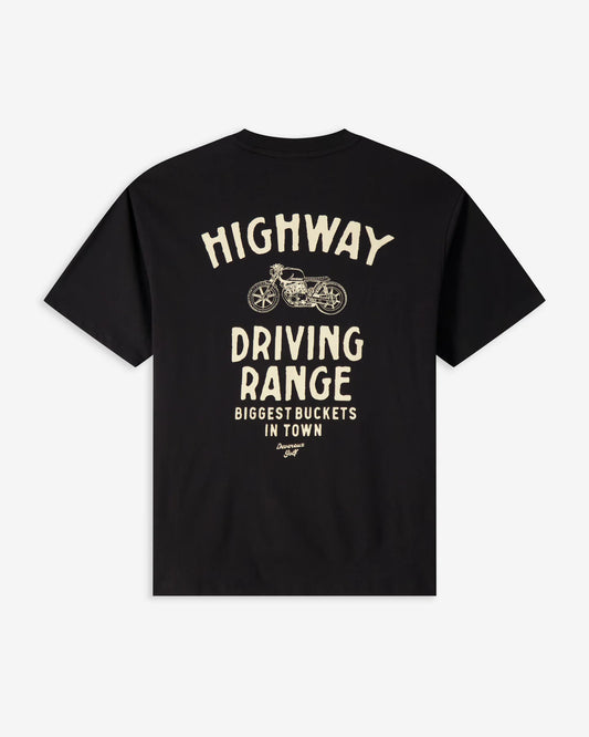Highway Driving Range Tee – Black
