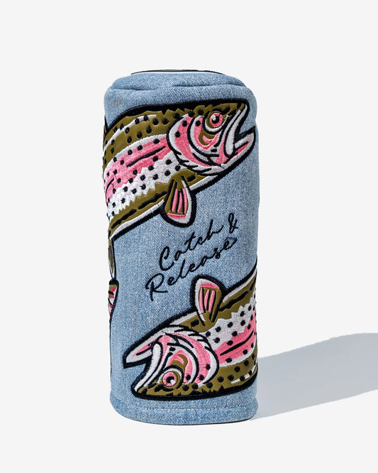 Catch and Release Barrel Driver Cover – Denim