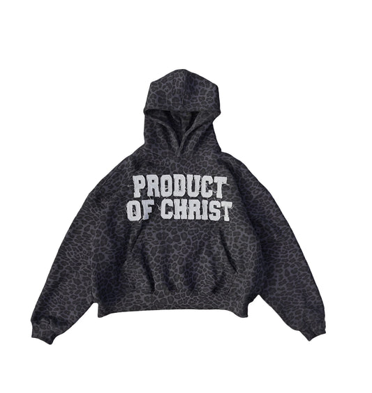 Product of Christ Leopard Hoodie
