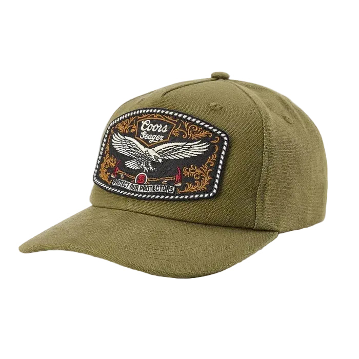 Seager x Coors Banquet Eagle Snapback – Army