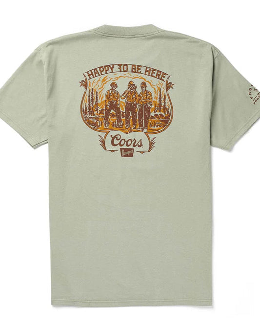Desert Green Seager x Coors Banquet Hotshots Tee
