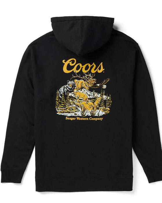Black Seager x Coors Banquet Preserve Hoodie