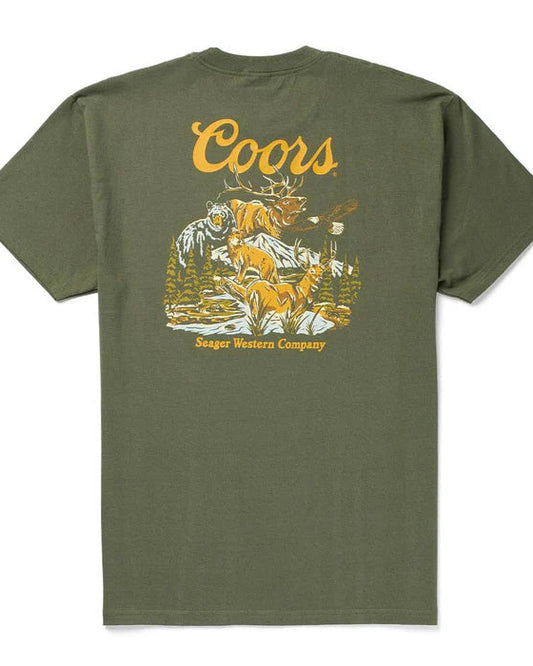 Surplus Green Seager x Coors Banquet Preserve Tee