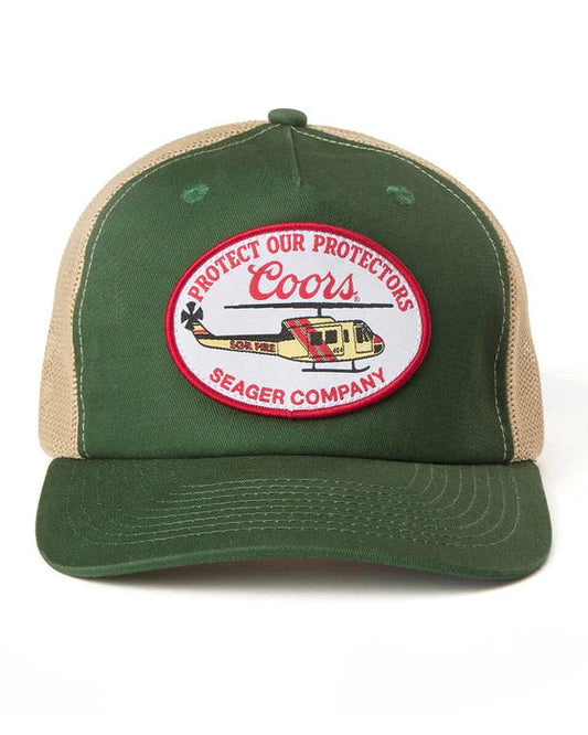 Green Seager x Coors Banquet Helo Trucker Snapback