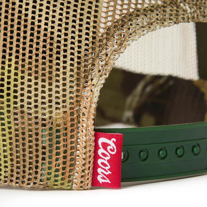 Camo Seager x Coors Banquet Helo Trucker Snapback