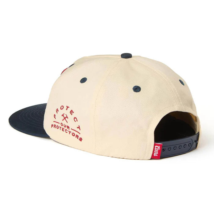 Cream & Navy Seager x Coors Banquet Snapback Hat