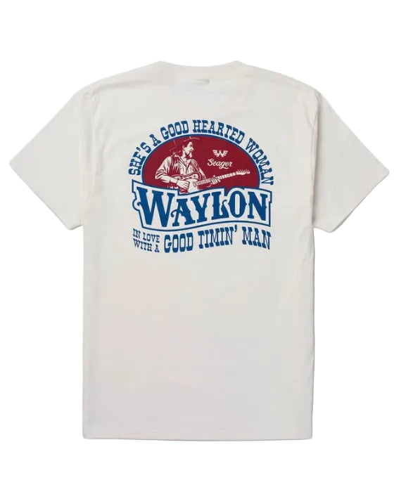 Seager x Waylon Jennings Good Hearted Woman Tee