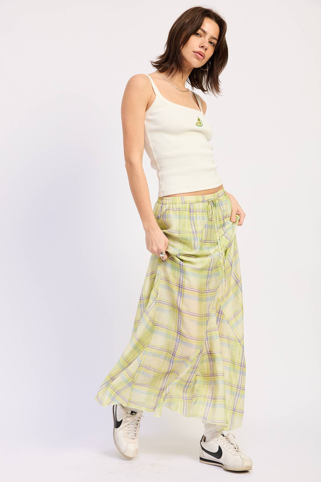 Beaded Lime Tank