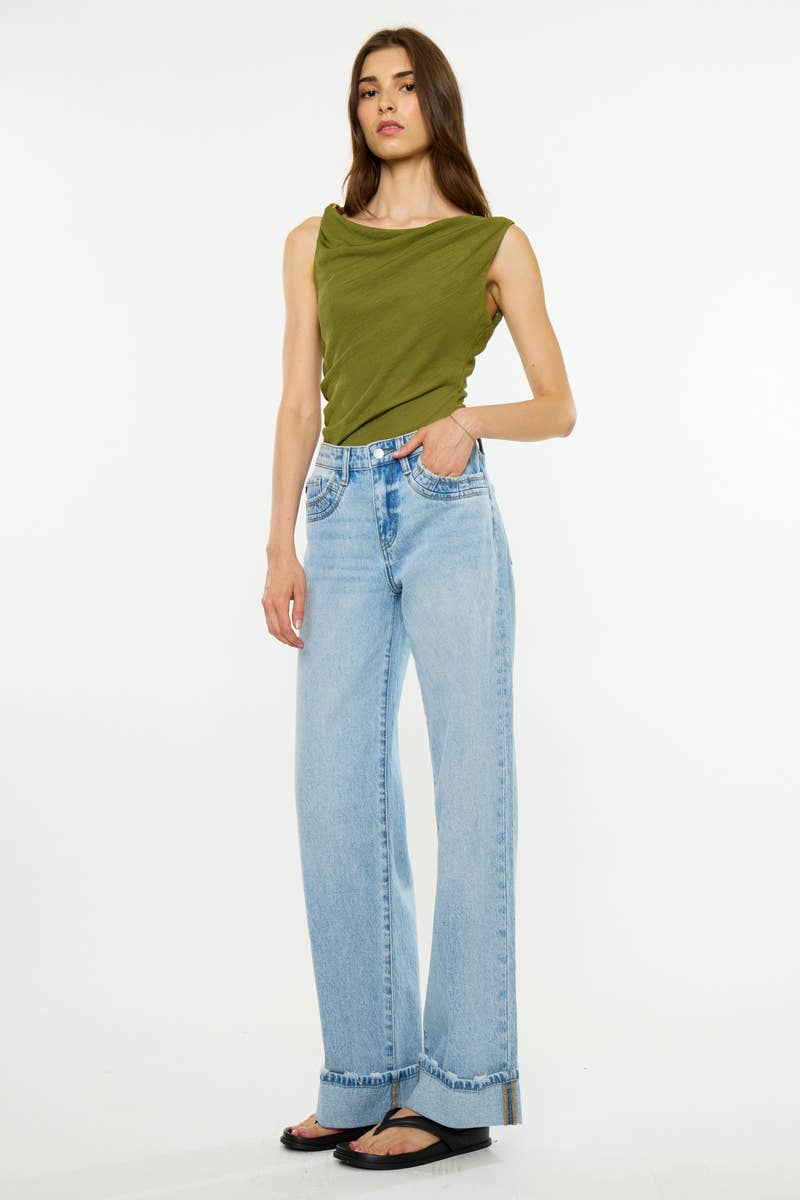 90's LOW RISE RELAXED STRAIGHT-KC20154M