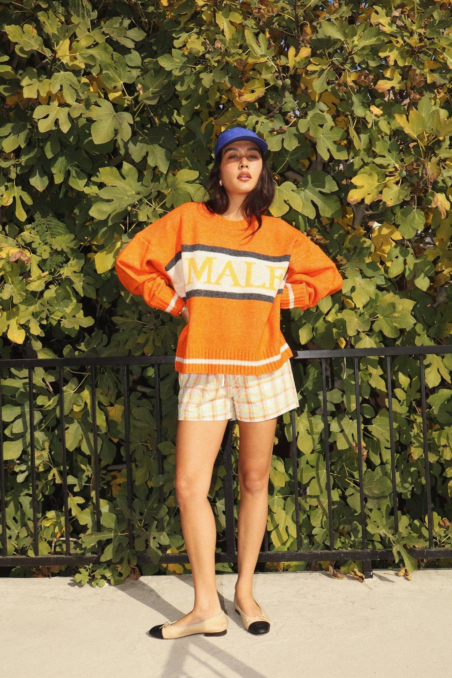 Drawstring High-Waist Shorts
