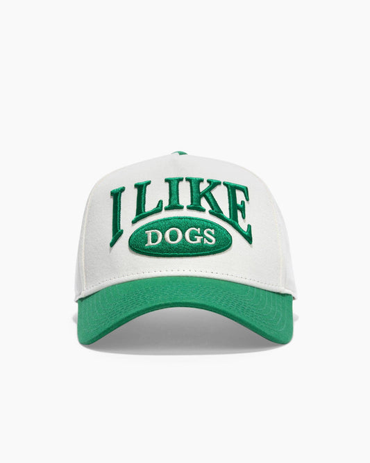I like dogs |Cream and Green