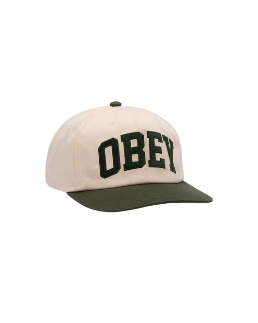 OBEY COLLEGIATE 6 PNL STRAPBACK